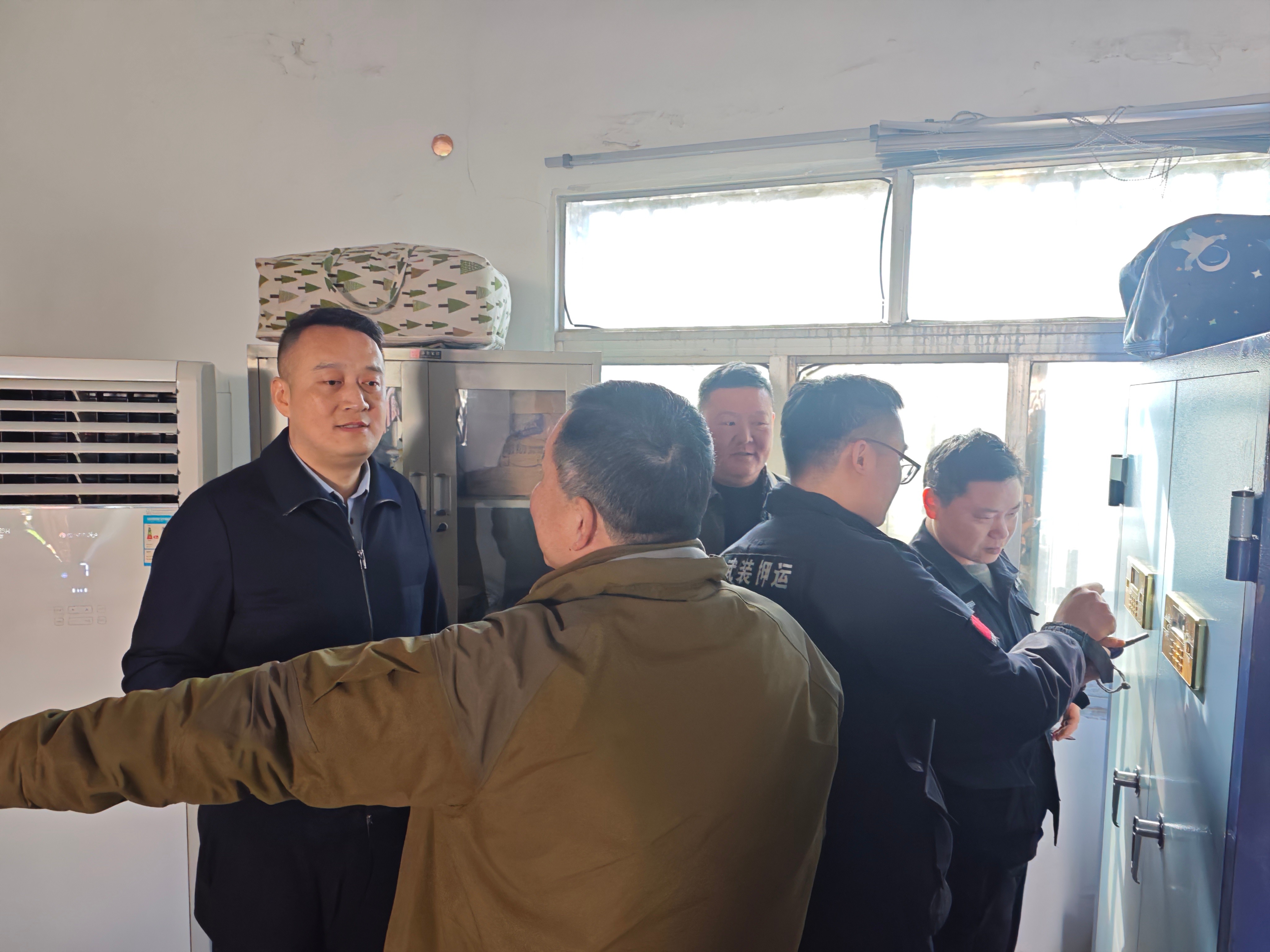 市保安公司開展押運(yùn)安全督查工作